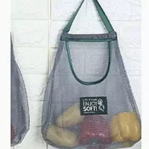 야채보관망 대 3개 야채 보관망 양파망 과일 수납망