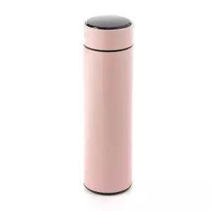 스마트 LED 온도표시 보온병 보온물병 500ml (핑크)