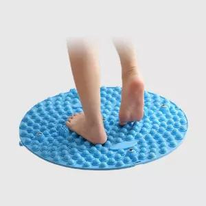 초대형 기건강 원형 발 지압매트55cm 지압판 바닥 지압 마사지 바닥마 셀프마
