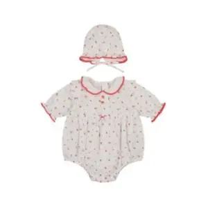 아가방 TC01 아가방 여름 샤샤플라워7부바디수트(모자)(RED) 01T327902 (49404833)
