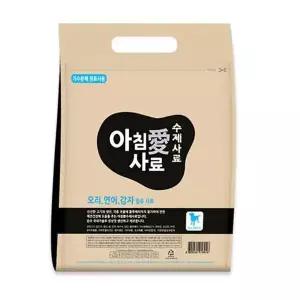[하프클럽/셀럽하우스]감자 연어 3kg 아침애 오리 수제사료