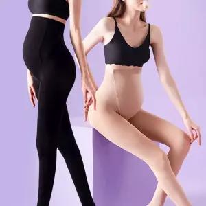 임산부 레깅스 스타킹 2종 임부 편한 기모 겨울