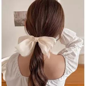 여성 헤어 쉬폰 리본 바나나핀 HXP99NAg
