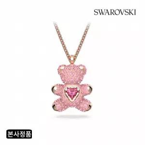 [/본사정품] Teddy Heart 핑크 로즈골드 목걸이 5642976