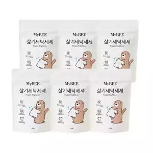 초핫딜 마이비 삶기세탁세제 리필(400g) 6팩