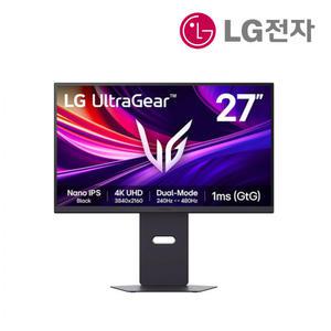 [오늘출발] LG전자 울트라기어 27G850A 게이밍 모니터 68.5cm 나노IPS 블랙 4K UHD 1ms 2000:1 /M