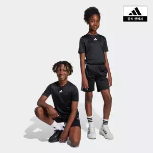 [아디다스키즈](김해점)[adidas kids] (130-160) 트레인 에센셜 3S 티 세트 (JJ1029)