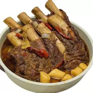 정성원 부드러운 공룡 소갈비찜, 2kg, 1개