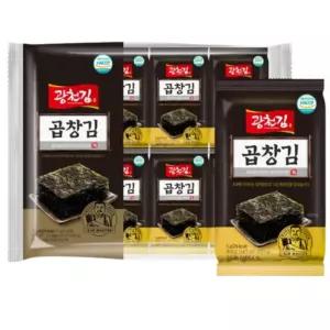 [광천김] 곱창김 도시락김 5g x 16봉 x 2