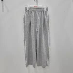 [소이]26M0283 2선 레이스 원턱 와이드 바지-SH