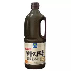 면사랑 프리미엄 바지락 밑국물 육수 1.8L 해물 칼국수 육수 국수 찌개 만능 다시