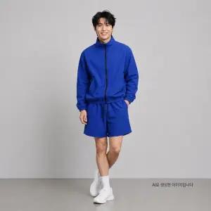 GSS 1021M-P50M 남자 시어서커 쿨 썸머 바람막이 자켓 점퍼 쇼츠쿨반바지 세트