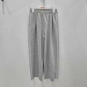 [소이]26M0283 2선 레이스 원턱 와이드 바지-SH