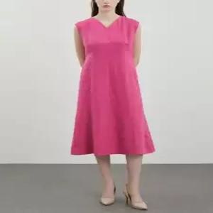 올리비아로렌 브이넥 머메이드 원피스 VOCOA4M5141 EIC