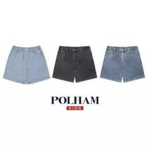 [롯데백화점]폴햄키즈 해지 4부 데님팬츠 PKG2DH2023