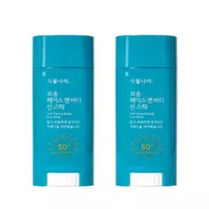 식물나라 보송 페이스 앤 바디 선스틱 30g+30g