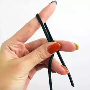 생고무줄 납작한 의류 다용도 고무 밴드 검정 고무줄 고무밴드 의류부자재 고무줄밴드