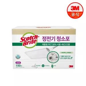 [스카치브라이트]3M 표준형 올뉴 재활용 PET 정전기 청소포 150매