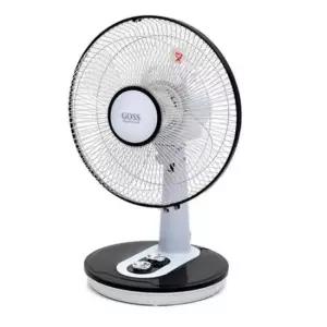 선풍기 고스7747 블랙 데스크 소형 좌식 날개 30cm