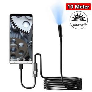 귀이개내시경 귀후비개 귀파개 귀지 제거 카메라 귀청소 0MM TYPEC 내시경 IP67 방수 LED 검사 PC 안드로이드 USB 전화