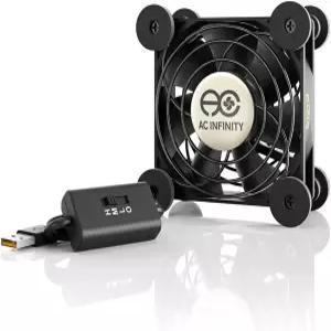AC 인피니티 멀티팬 S1 조용한 80mm USB UL 인증을 받아 수신기 DVR 플레이스테이션 Xbox 컴퓨터 캐비닛