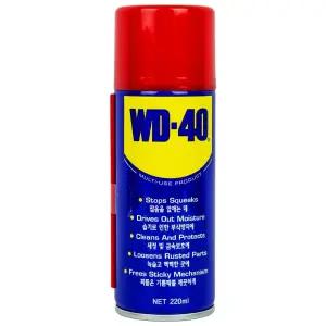 WD-40 220ml 녹방지 및 윤활제 기름때 세척/금속윤활유/기계윤활제/기기구리스/다기능윤활제/다목적구리스
