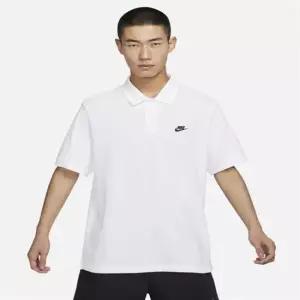 나이키 클럽 반소매 폴로셔츠 M - 화이트 블랙 FN3895-100 3976053