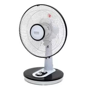 미니선풍기 고스7747 블랙 데스크 선풍기 소형 좌식 날개 30cm