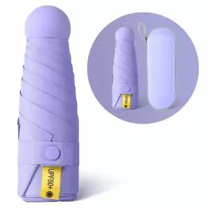 UPF 50+ 마카롱 암막 우산 퍼플 초미니 경량 양산마카롱우산양산 여성양산자