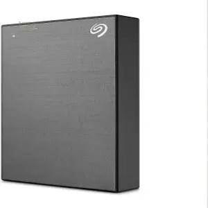 Seagate One Touch 2TB 비밀번호 활성화 하드웨어 암호화 휴대용 외장 하드 드라이브 PC 노트북 및 Mac USB