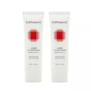 셀퓨전씨 1+1 레이저 UV 자외선차단제 선크림 썬스크린 50ml +
