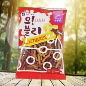 오블리 소고기n치즈버거100g