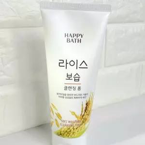 보습 해피바스 라이스 클렌징 폼 200g