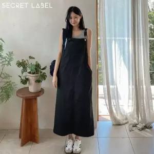 데일리/바스락 캐주얼 멜빵 롱 원피스1358718
