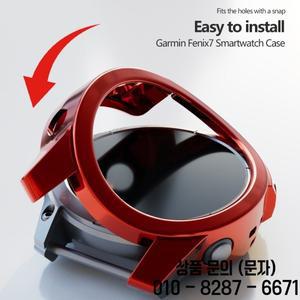 Garmin Fenix 7 용 실리콘 케이스 7x7s 5 보호 프레임 액세서리 투명 고무 커버 SmartWatch