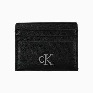 CALVIN KLEIN JEANS 여성 CKJ 미니멀 모노그램 카드케이스 블랙 4K1067G UB1