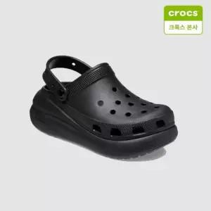 크록스 크러쉬 클로그 블랙 (207521-001)