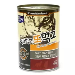 테비 먹고먹고 또먹고 캔400g(참치오리지날)X12개(1박스)고양이대용량 고양이 길냥이 냥이간식 냥덕후 맛있