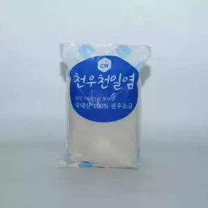 국산 천일염 굵은 소금 3kg