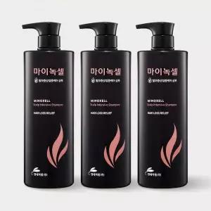 현대약품 마이녹셀 스칼프 인텐시브 샴푸 탈모 두 피영양 960ml X 3개 MNS
