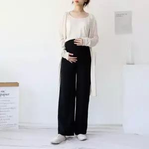 임산부바지 다트 임산부 와이드바지 TG013