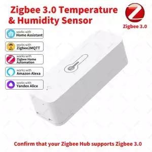 Zigbee 3.0 온도 및 습도 센서 허브 필요