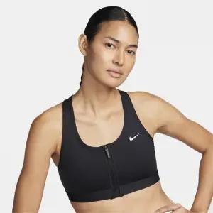 매장정품 나이키 FN2732 010 여성 프런트 지퍼 미디엄 서포트 패드 스포츠 브라 1000576548647