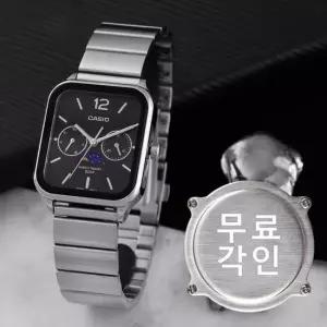 무료각인 카시오 MTP-M305D-1A 클래식 빈티지 문페이즈 카플워치 남자 메탈 시계 e16