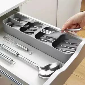 [하프클럽/셀러허브]싱크대 서랍 정리 트레이 수저 아영 커트러 주방수납