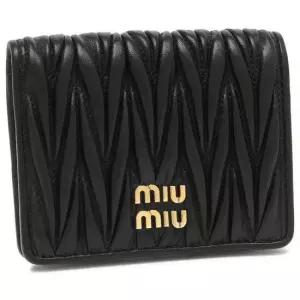 미우미우 MUST IT_MIU 26FW 마테라쎄 나파 가죽 반지갑 5MV204 AFPP F0002