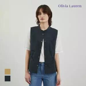 [올리비아로렌] [OLIVIA LAUREN] 밴드넥 스트링 베스트_VOCQC4M3431