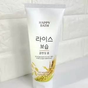 [하프클럽/셀럽하우스]해피바스 라이스 보습 클렌징 폼 200g