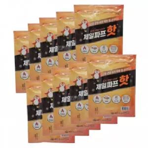 ( )JL 제일파프 핫 5매입 붙이는 패드 패치 건강 찜질팩 10개