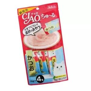 [하프클럽/셀럽하우스]고양이 스틱 가다랑어 14g 4p 고양이 애묘 간식 고